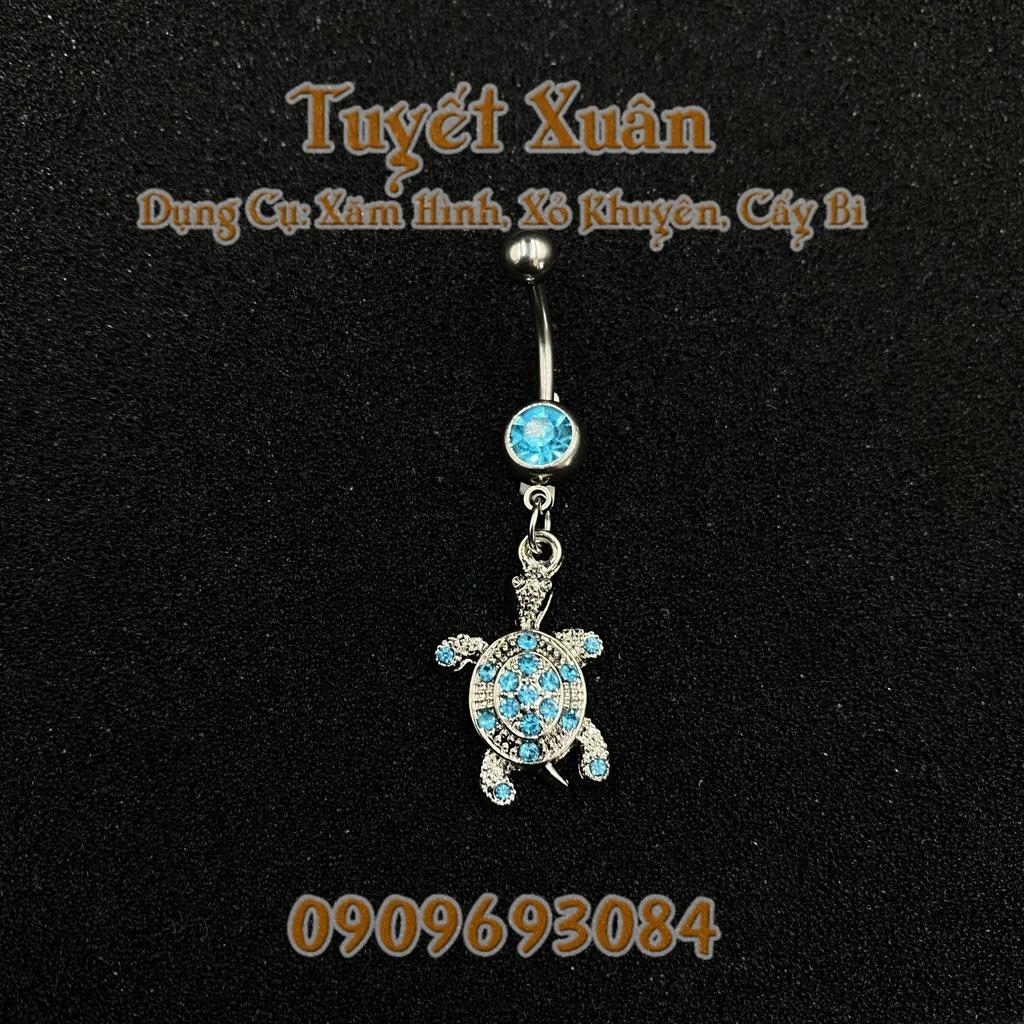 Khuyên rốn động vật chất liệu titan không kích ứng không hoen rỉ thời trang, đẹp sang trọng thời thượng- GRKRDV01