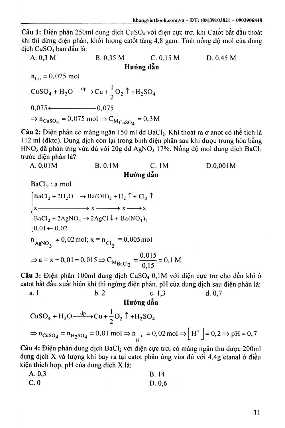 Sách Tuyệt Đỉnh Công Phá Đề Thi THPT Quốc Gia Hóa Học Chuyên Đề Bài Tập Vô Cơ