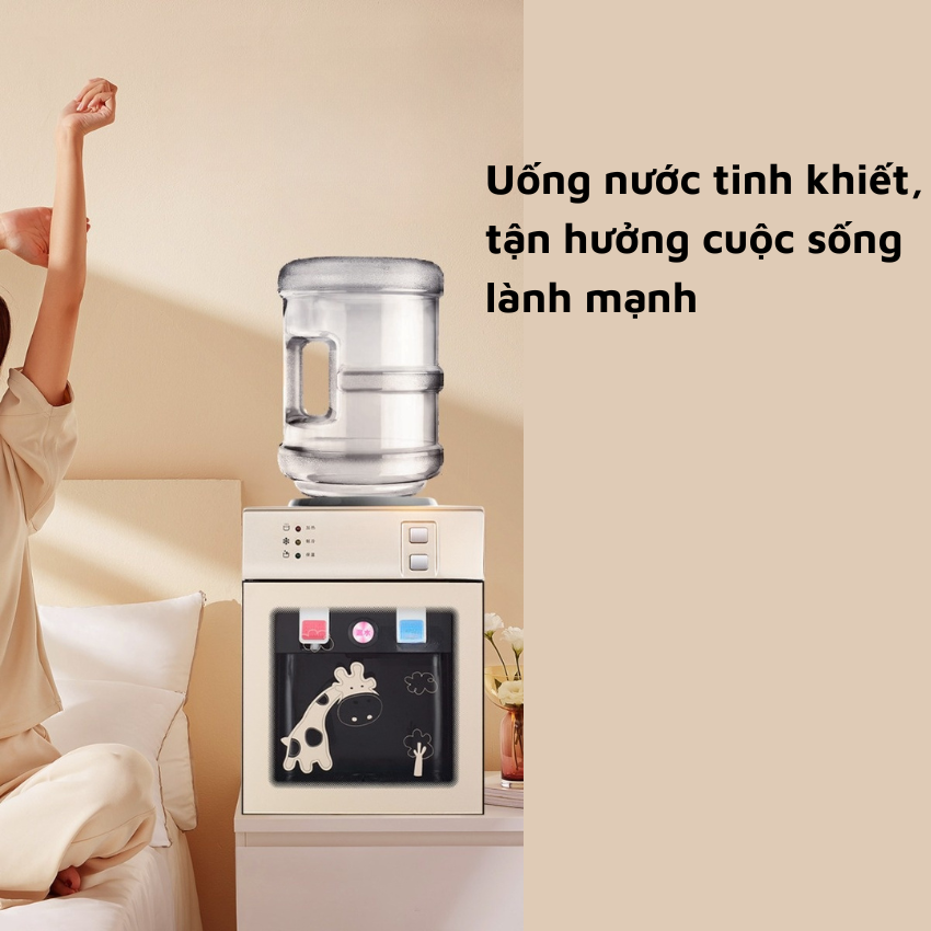 Cây Nước Nóng Lạnh Để Bàn T-35, Máy Nước Nóng Lạnh Mini, Cây Nước Văn Phòng Để Bàn