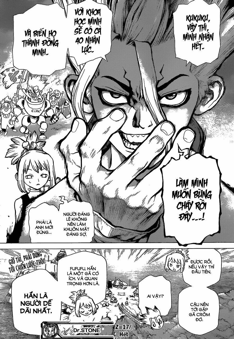dr.stone - hồi sinh thế giới chapter 17 21