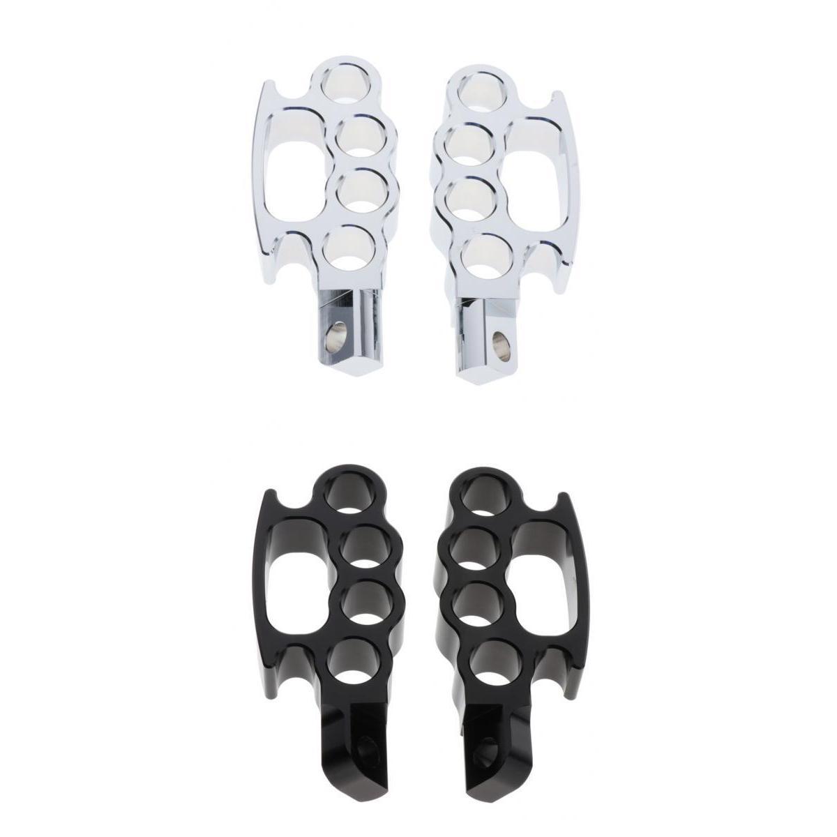 2-Pair Foot Pegs Foot Rest Footpegs Motorcycle Bike Universal For