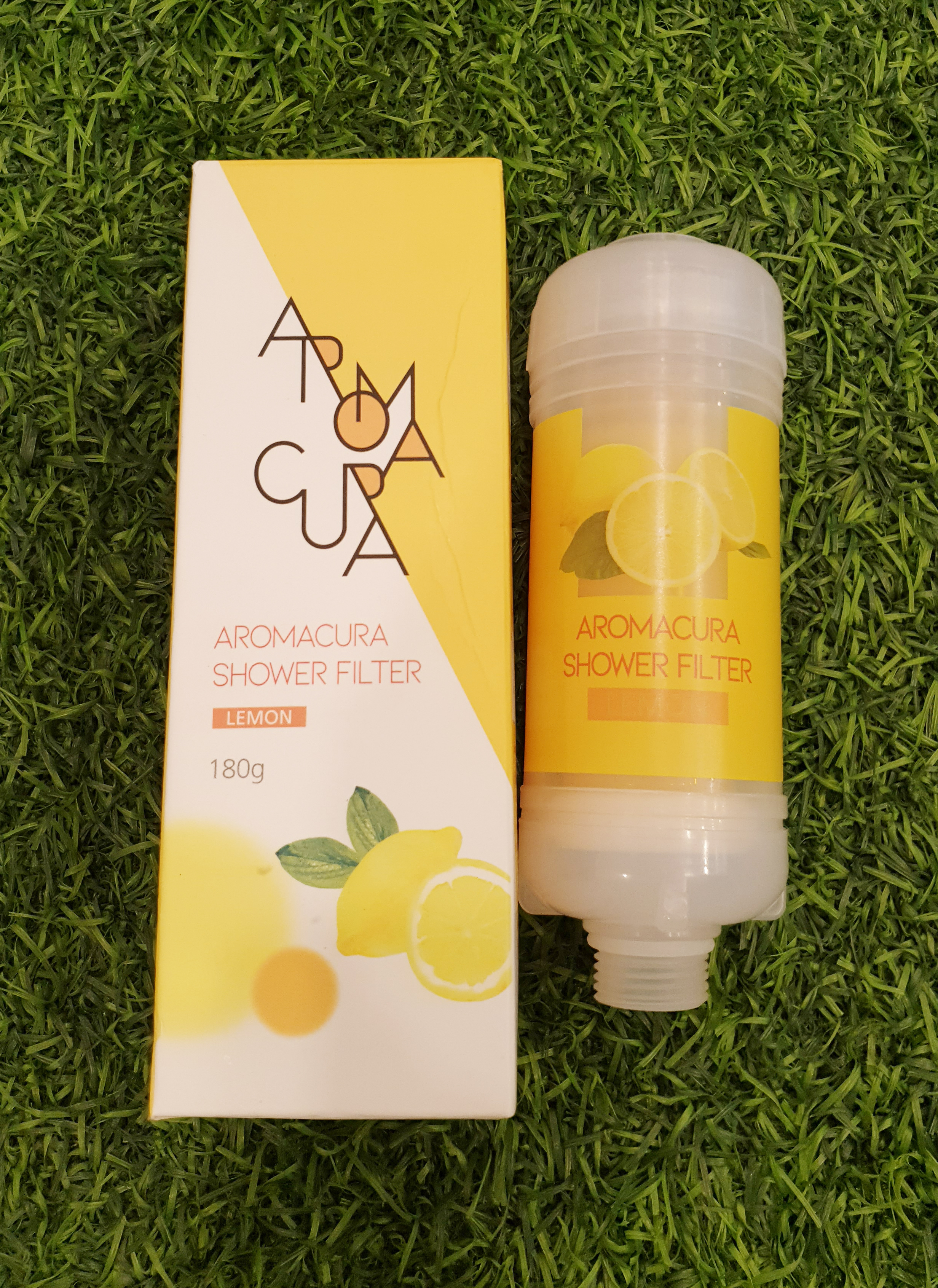 Lõi lọc nước vòi sen Vitamin C Aromacura Shower Filter Korea - Hương Chanh (Lemon)