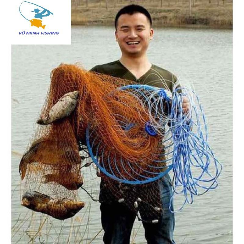 CHÀI CÁ - chài đánh cá Thái Lan sợi dù có đĩa chuyên bắt cá tôm