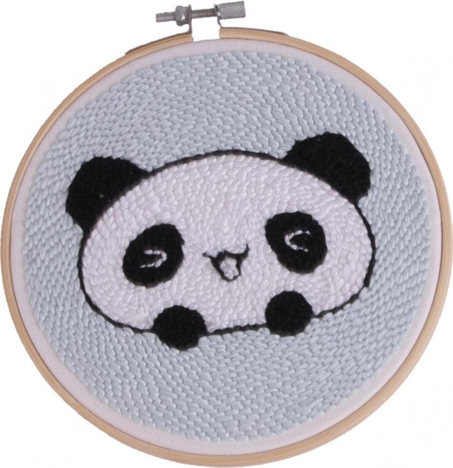 Bộ Dụng Cụ Thêu DIY Kiểu Hoạt Hình Động Vật Cho Người Mới Bắt Đầu