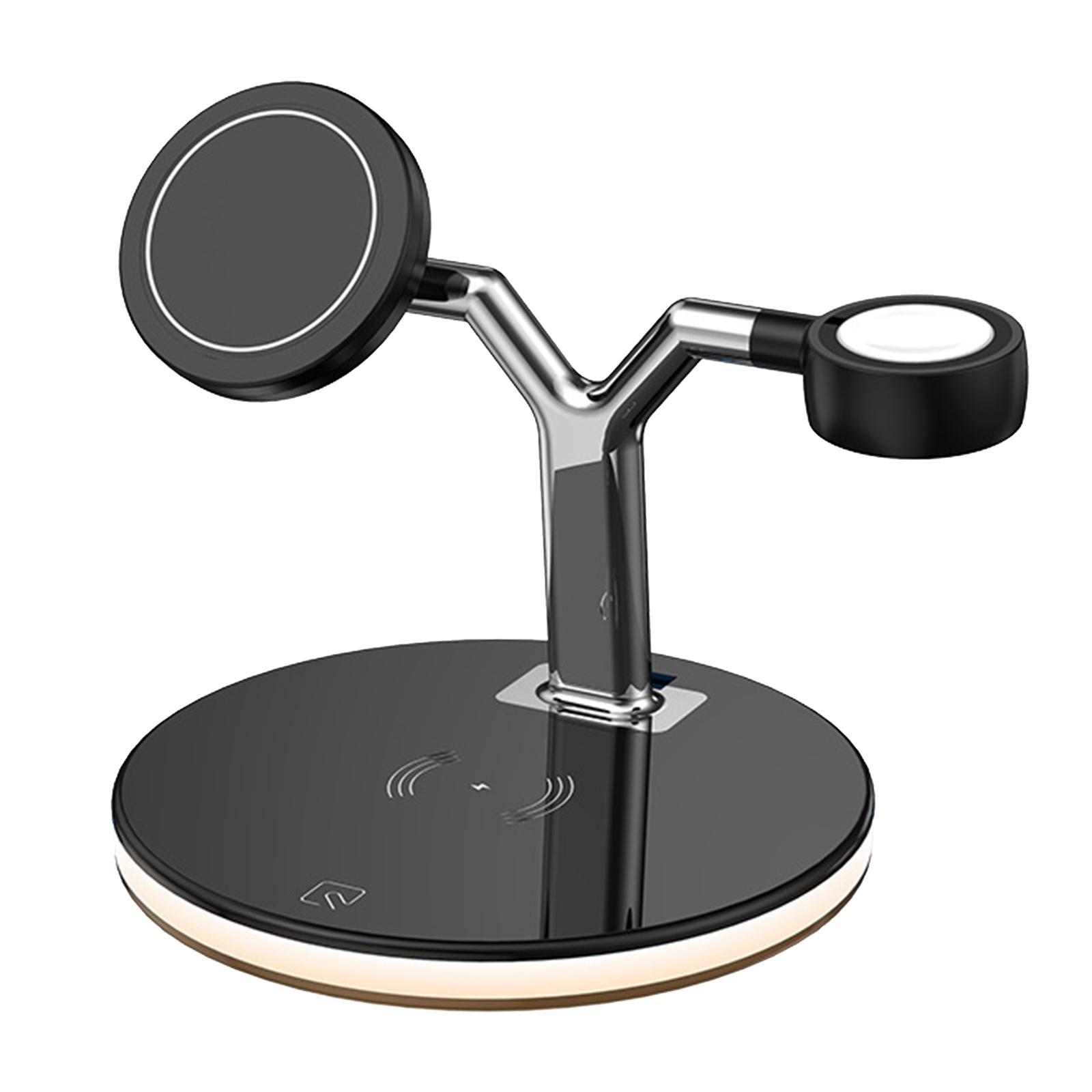 Wireless Charger Station for  12  Watch  black