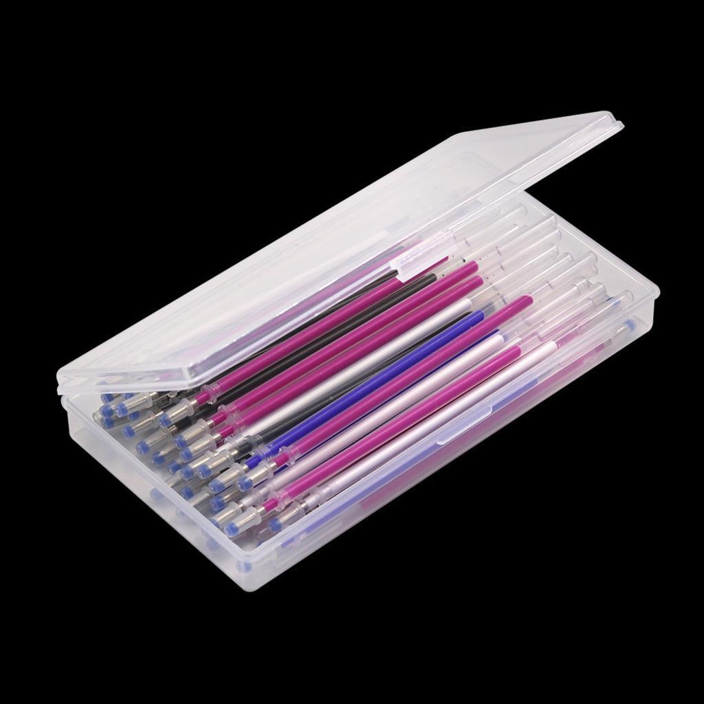 120Pcs Erase Pens Erasable Fabric Refills Marking Pens Mixed Color