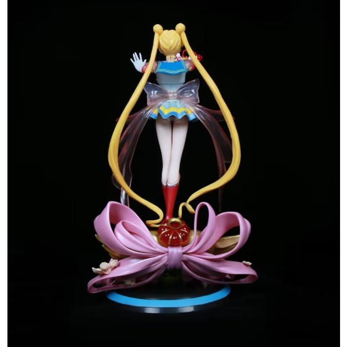 Mô hình Thủy Thủ Mặt Trăng Sailor Moon GK Led 35cm - Mô hình trang trí quà tặng