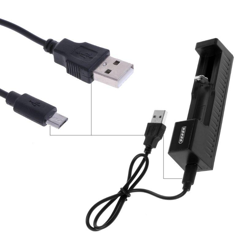 Bộ Sạc Pin Usb 3.7v Cho 18650 16340 14500 10400 26650 Li-Ion