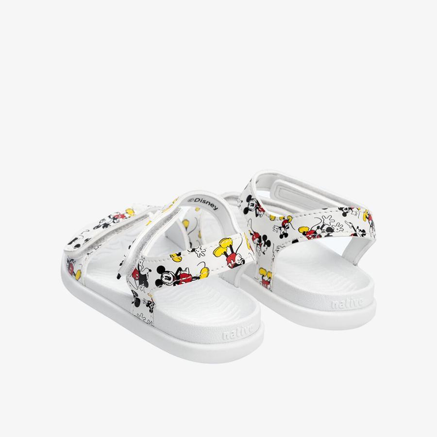 Giày Sandals Trẻ Em Unisex Native Charley Print  - Dsny Junior - Trắng/ Nhiều màu