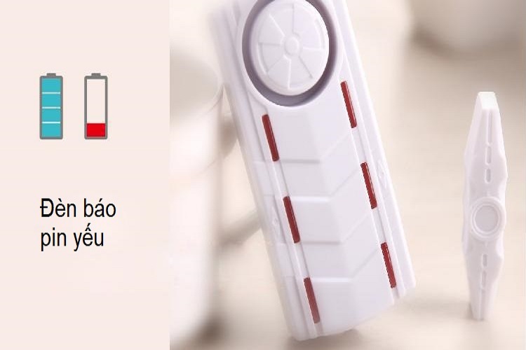 Thiết bị báo động mở cửa kết nối smartphone thông minh, dễ dàng lắp đặt sử dụng M18S
