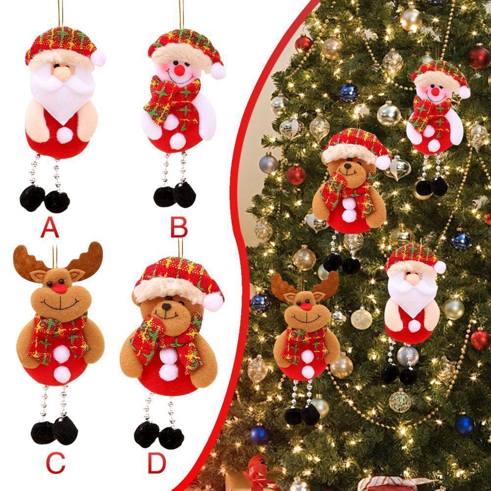 Búp bê hình ông già Noel có dây treo dùng để trang trí cây thông Noel