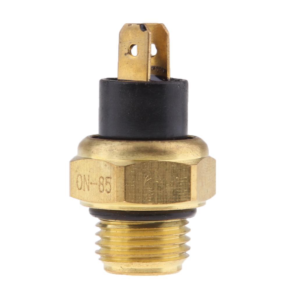 2xRadiator Thermal Cooling Fan Switch for 250cc 4 Wheeler Scooter Moped ATV