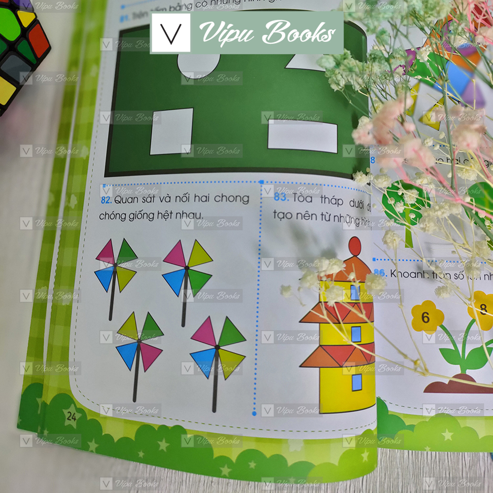 Sách - Rèn Luyện Não Trái, Não Phải - Sân Chơi Trí Tuệ Dành Cho Trẻ 4-5 Tuổi