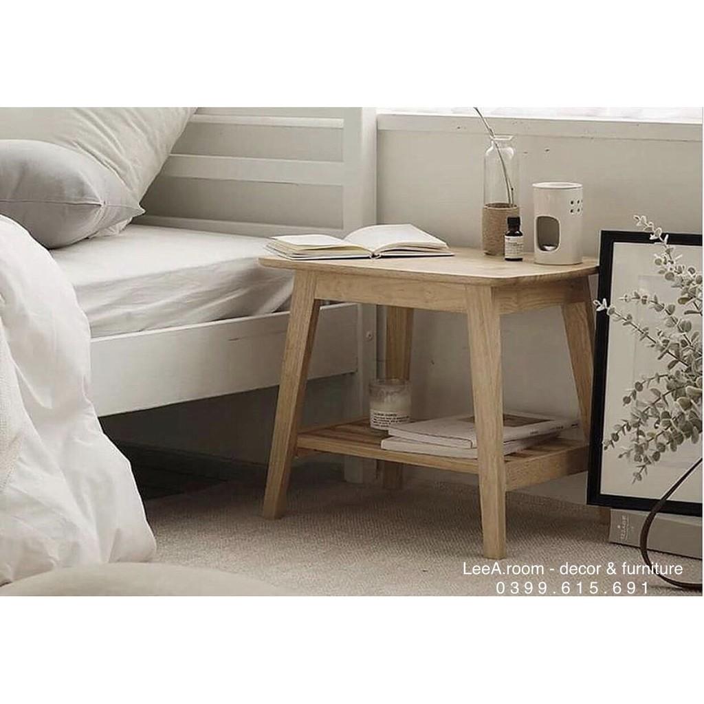 Bàn Gỗ Đầu Giường Cao Cấp, Bàn Ăn, Bàn Trà Kiểu Hàn - Handside Table