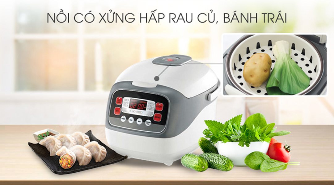 Nồi Cơm Điện - Nồi Cơm Đa Năng SC18MB - Hàng Chính Hãng