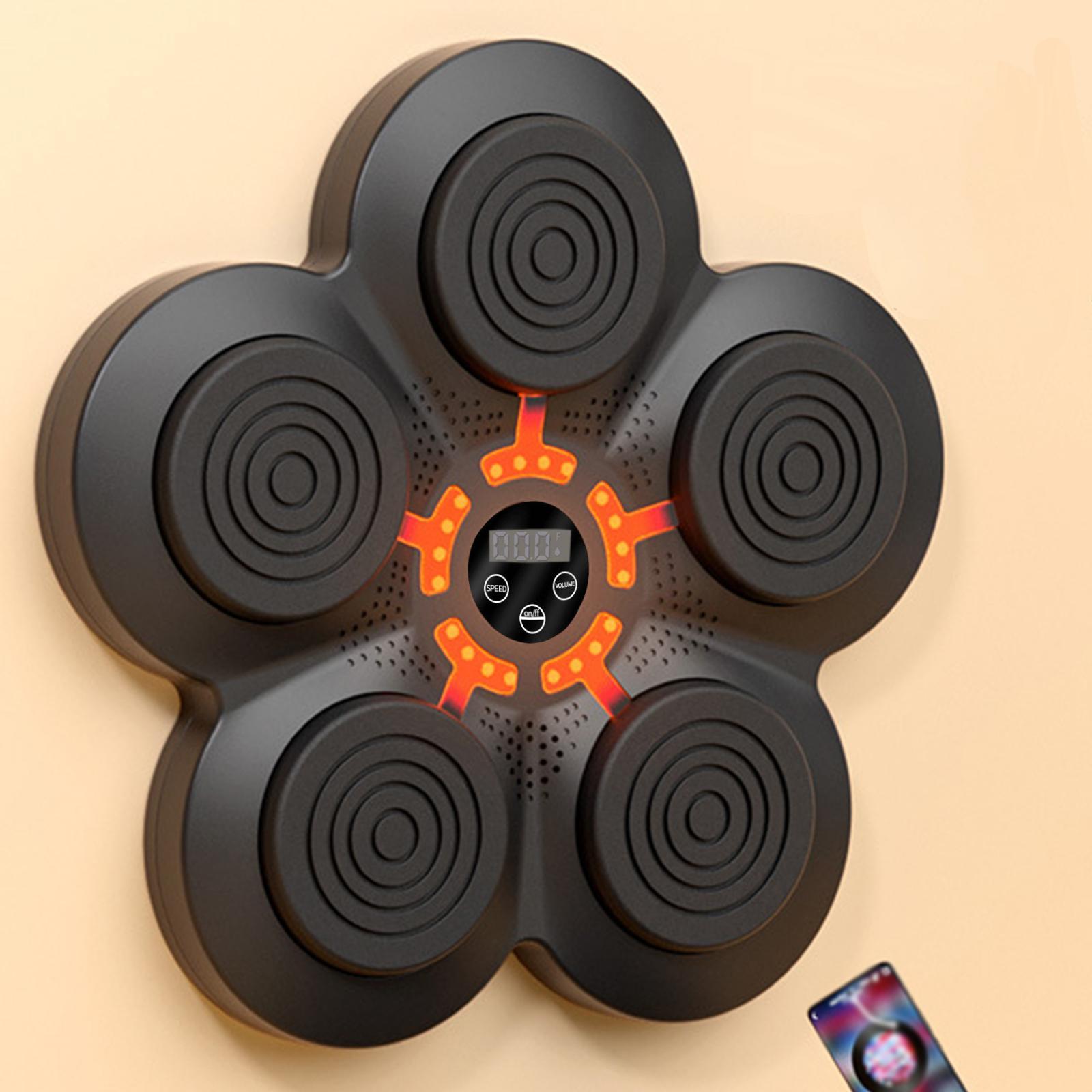 Music Boxing Machine Rhythm Wall Target Easy to Install Reaction Target Home Portable Boxing Trainer Music Boxing Wall Target