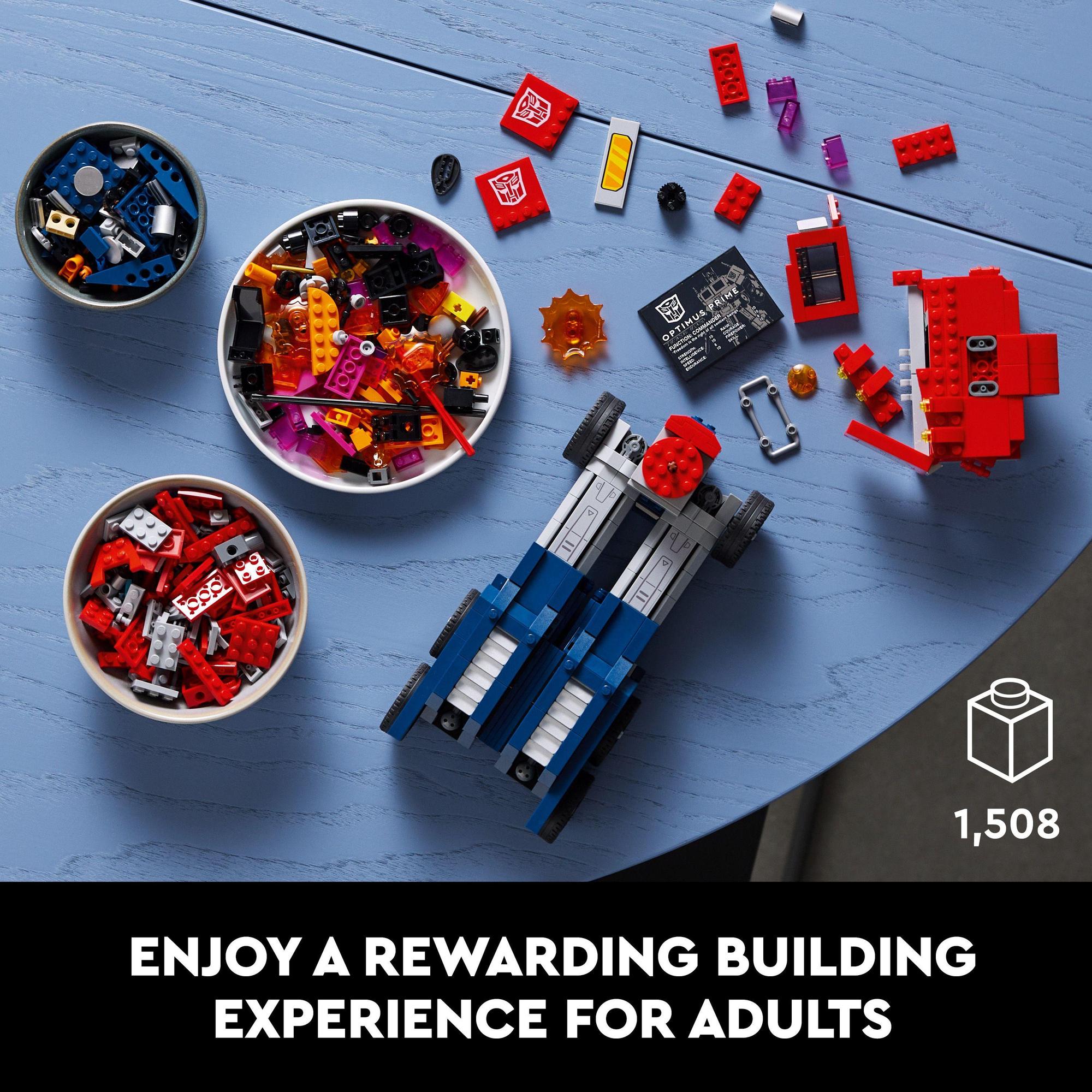 LEGO Icons 10302 Rô Bốt Biến Hình Optimus Prime (1508 chi tiết)