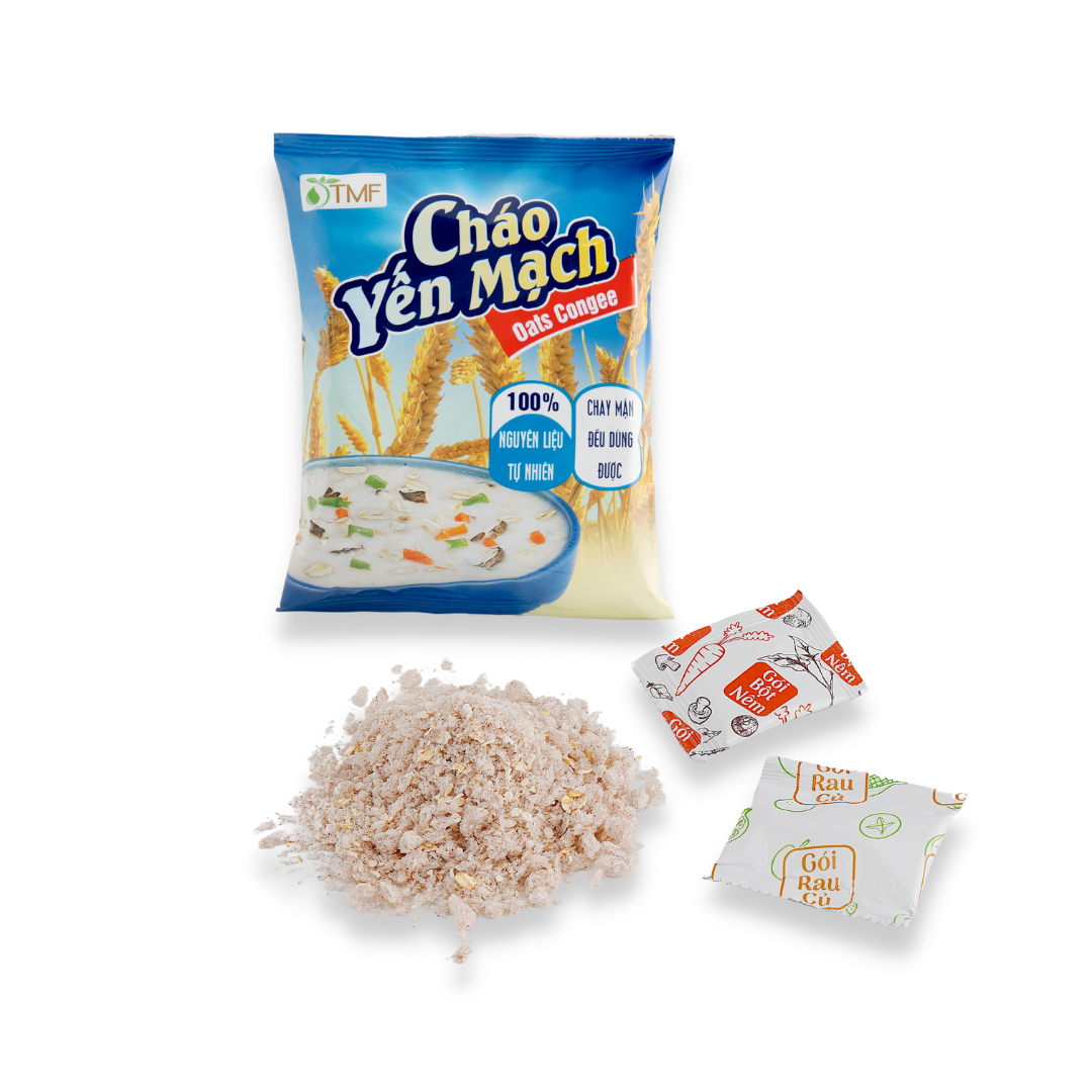 Cháo yến mạch gạo lứt TÂM MINH FOODS 50g ăn liền gói dinh dưỡng tiện lợi