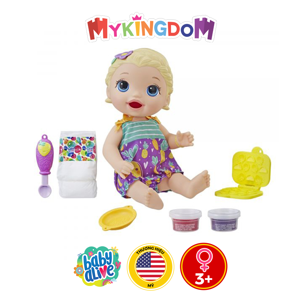 Bé Lily Tập Ăn Dặm Baby Alive E5841