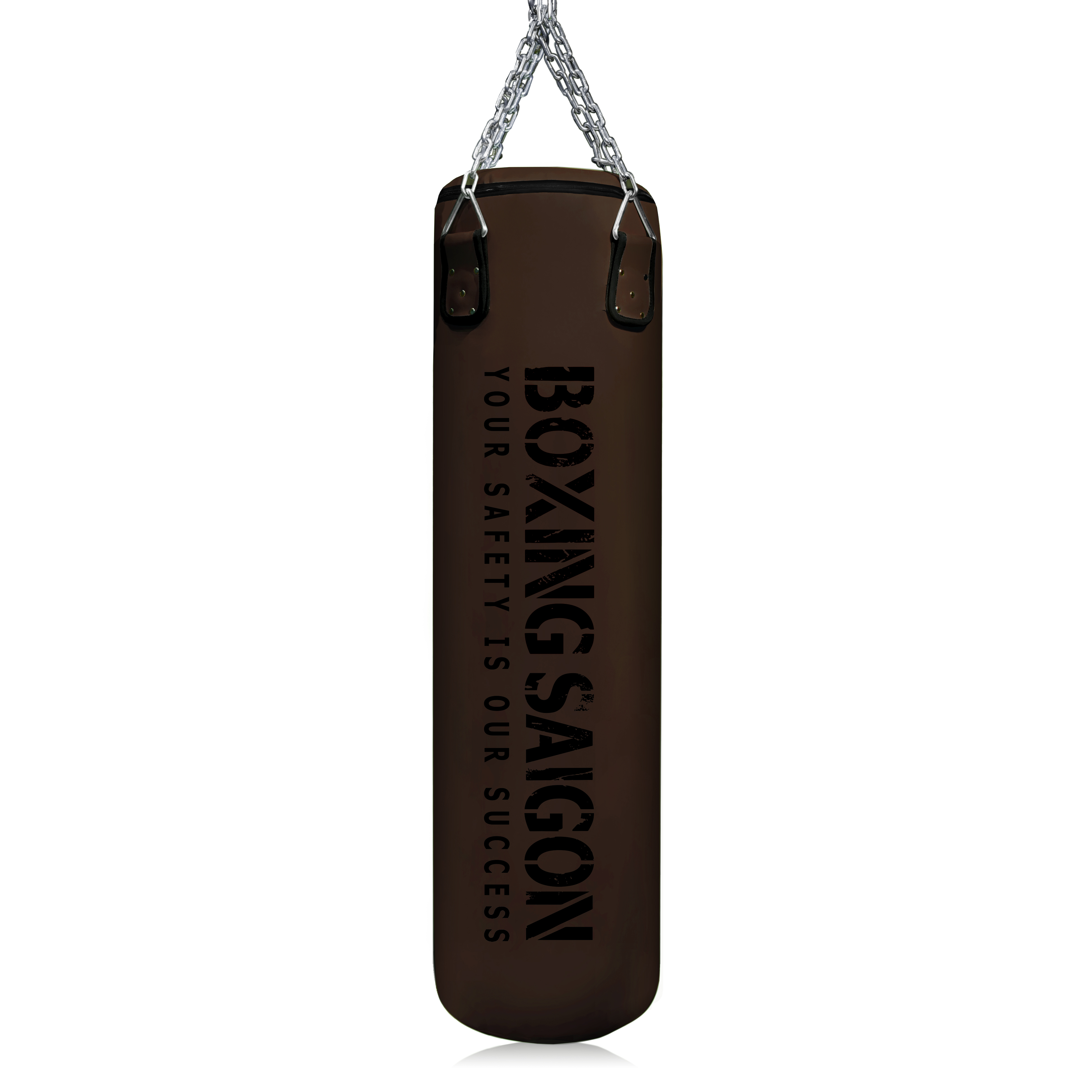 Combo Bao Cát Treo Boxing Punching Bag 1M2 &amp; Khung Treo ( Dây Xích ) - Chocolate