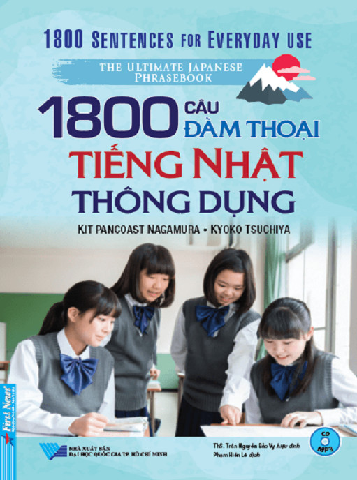 COMBO 1800 câu đàm thoại tiếng Nhật thông dung + Cẩm nang giao tiếp khám phá Nhật Bản (Tái Bản 2020)