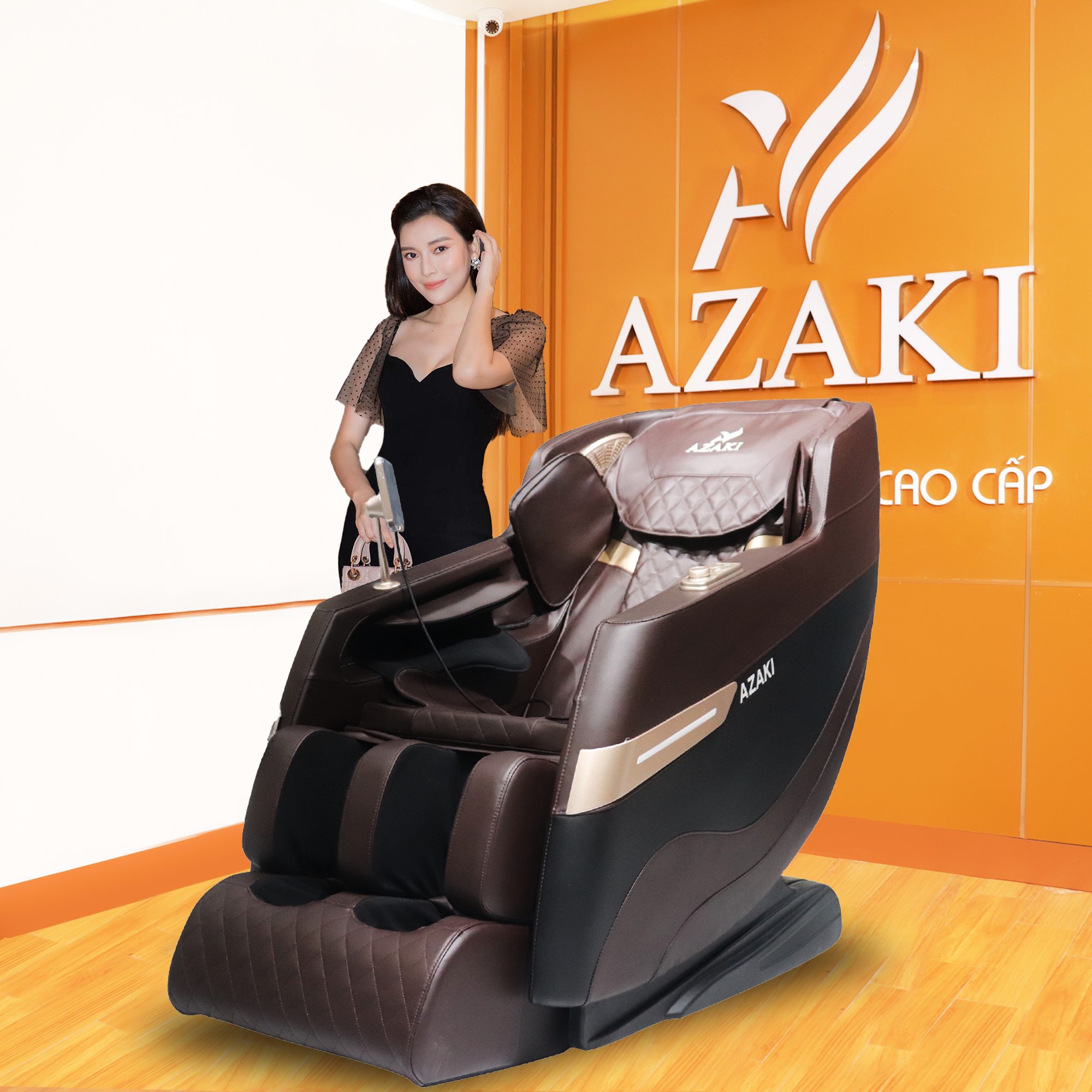 Ghế Massage Toàn Thân Cao Cấp 3D AZAKI A700