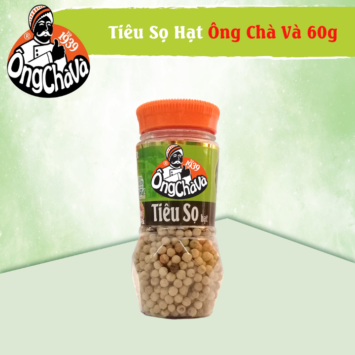 Tiêu Sọ Hạt Ông Chà Và 60g (White Pepper)