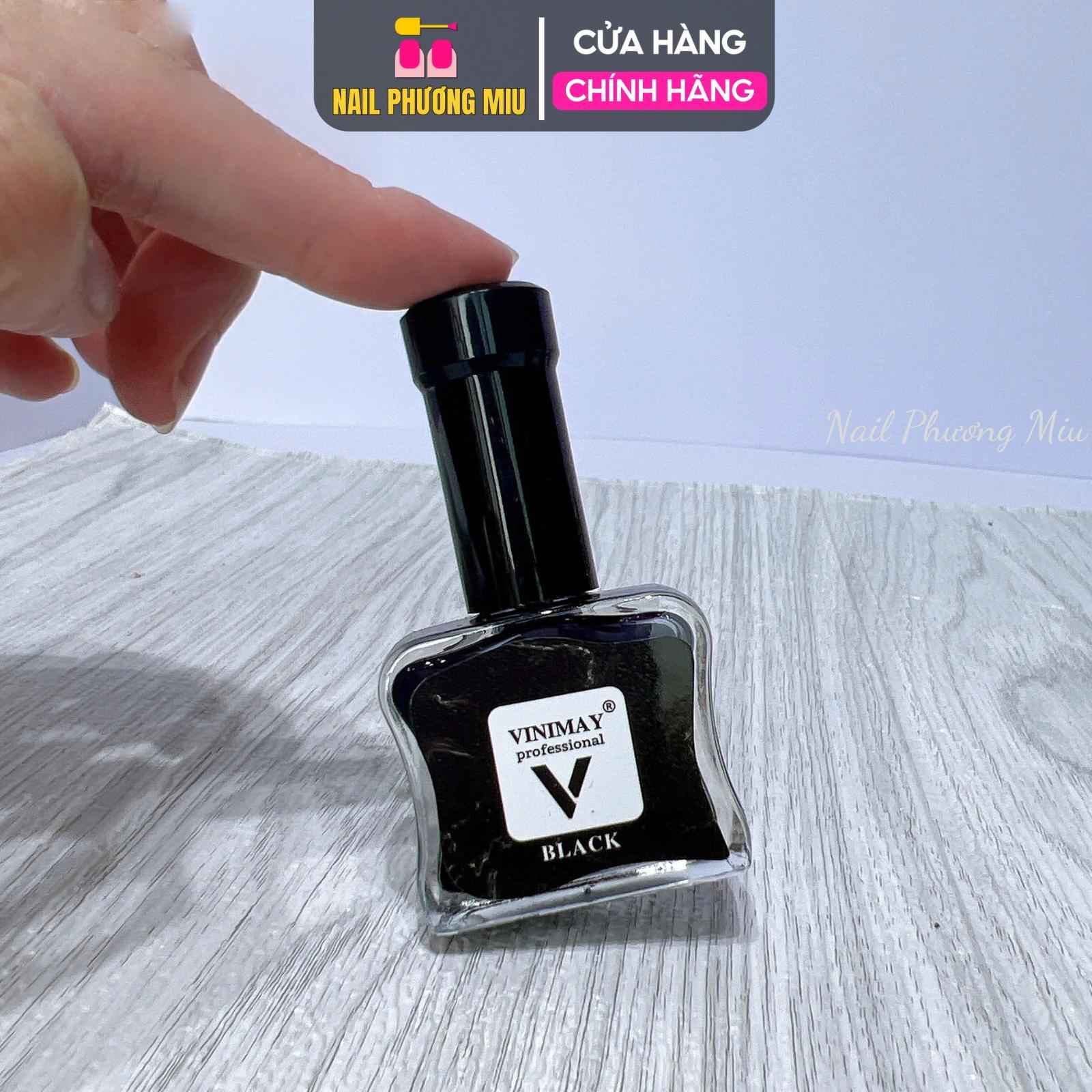 Cồn Loang Vinimay Màu Trắng Đen Trong Suốt Cao Cấp 15ml Làm Nail Nhanh Khô, Tạo Hiệu Ứng Loang Màu Sơn Móng Nghệ Thuật Tiện Dụng Nữ Women