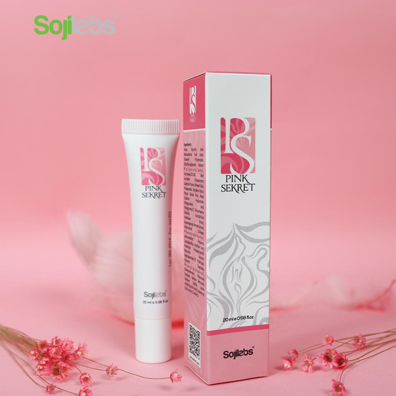 Kem Bôi PINK SEKRET hỗ trợ làm hồng nhũ hoa, vùng kín - Tuýt 20ml