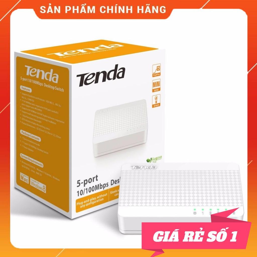 Bộ chia mạng TENDA 5 Cổng Hàng Cao Cấp - Hàng Chính Hãng