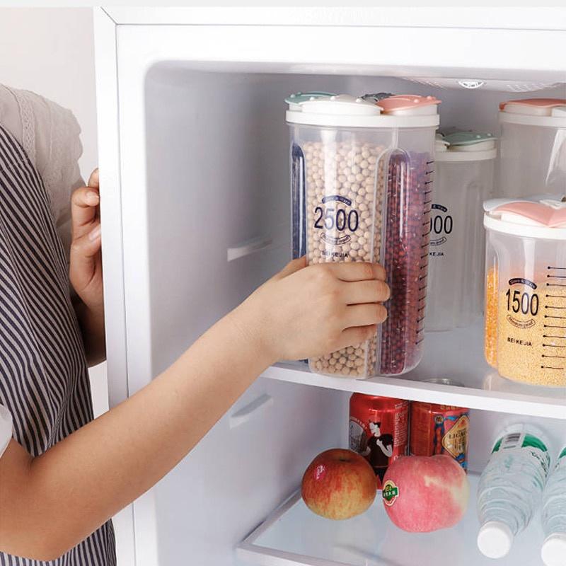 Hộp đựng thực phẩm có rổ và nắp chứa rau củ, hoa quả để ngăn mát tủ lạnh đa năng tiện ích