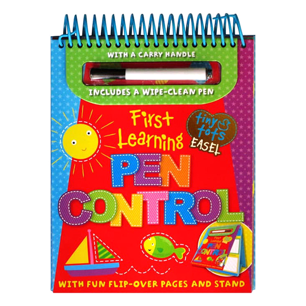 Tiny Tots Easel First Learning : Pen Control (Includes a wipe-clean Pen)