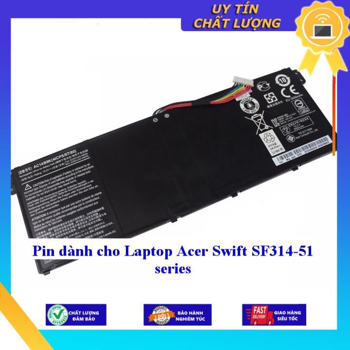 Pin dùng cho Laptop Acer Swift SF314 - 51 series - Hàng Nhập Khẩu New Seal