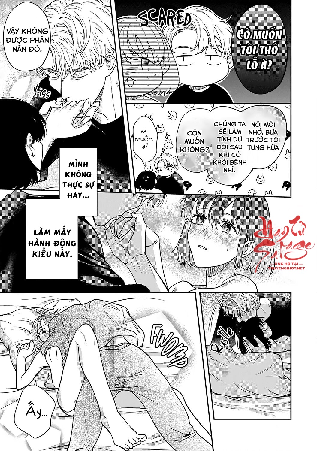 tôi không thể chỉ biết yêu thôi - cấp trên hay soi mói và cấp dưới nghiện mùi chapter 12.2 9