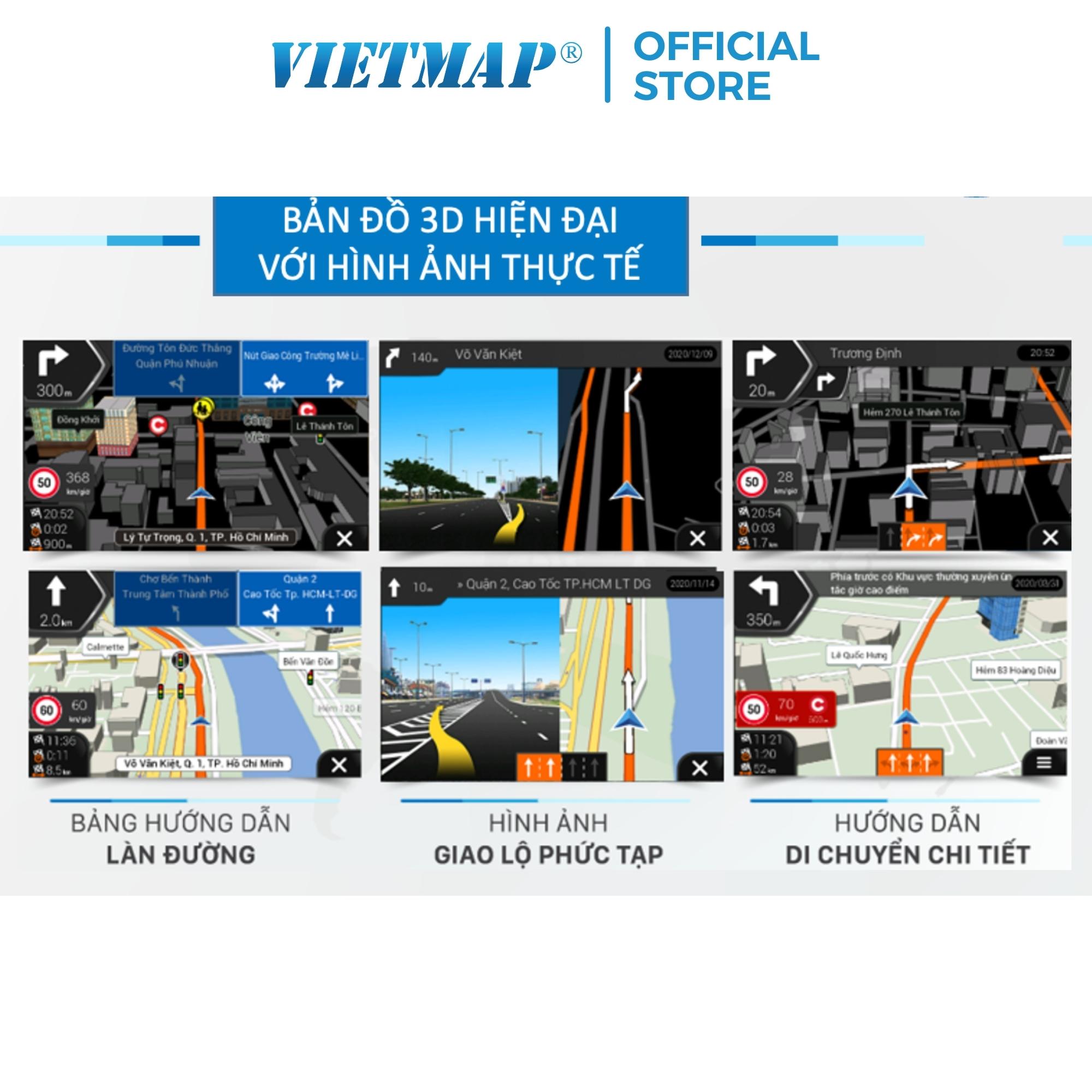 Phần mềm dẫn đường ô tô chuyên dụng VIETMAP S2 - Hàng Chính Hãng