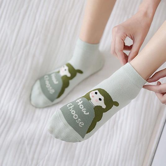 Vớ Tất Cổ Ngắn So What Cotton Kháng Khuẩn Freesize Nam Nữ 36-42 MRSOCKS VN100