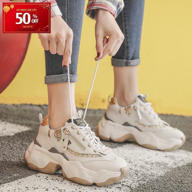 Giày nữ Sneaker đế cao thời trang S115