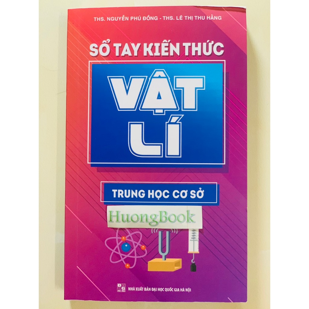 Sách - Sổ Tay Kiến Thức Vật Lí Trung Hoc Cơ Sở (MinhLong)