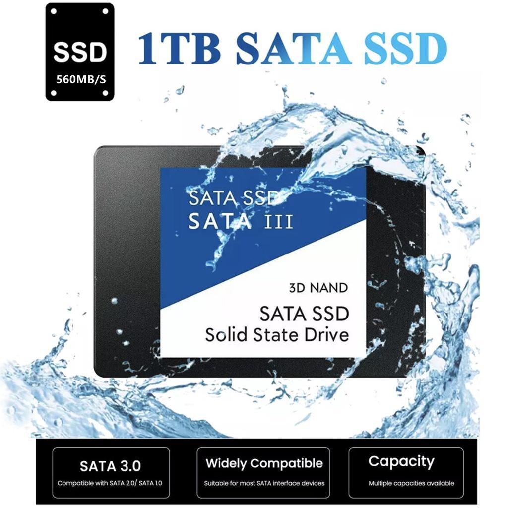 SSD/M2/1TB/Ổ Đĩa Cứng Di Động Thể Rắn 2.5 inch Giao Diện Saata3 Tốc Độ Cao
