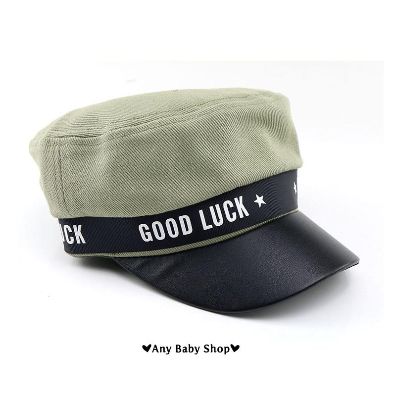 Mũ nón hải quân GOOD LUCK cho bé trai ,bé gái nhiều màu xinh yêu