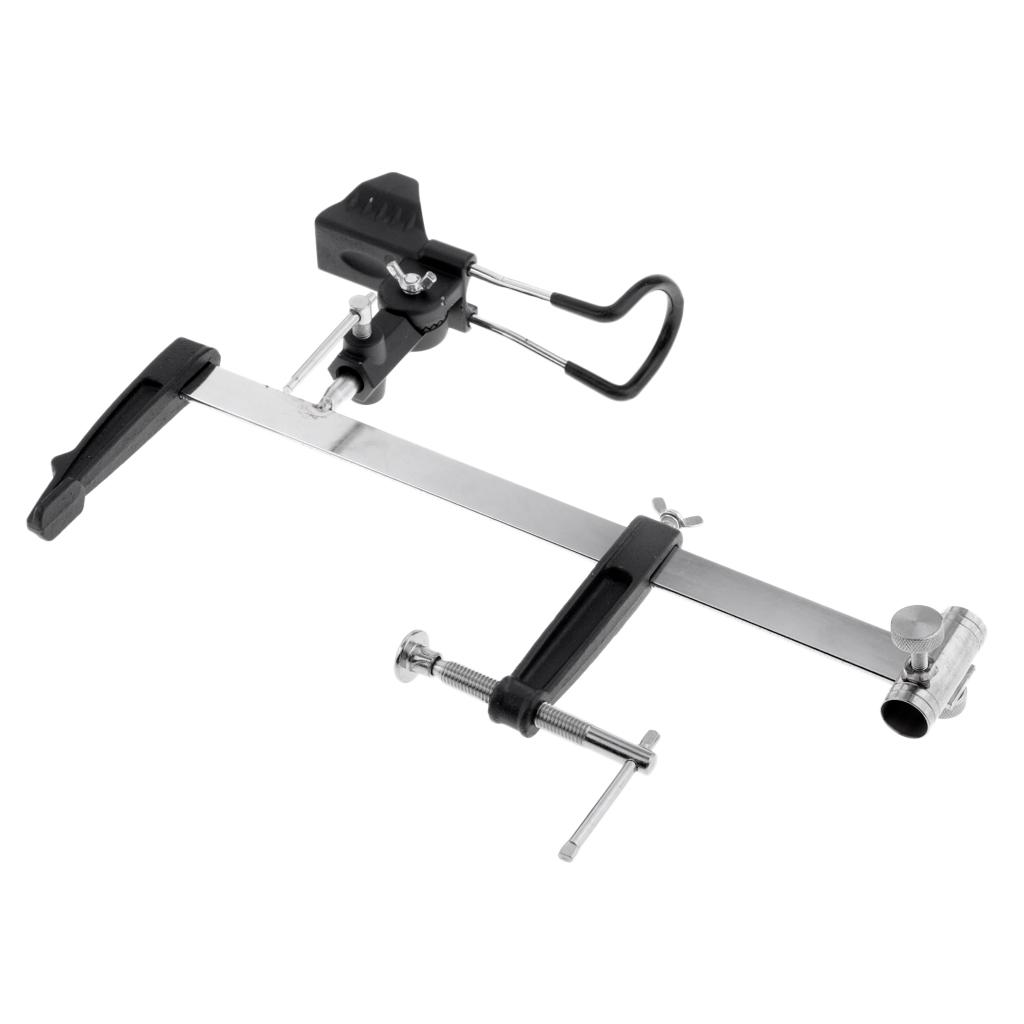 Rods Holder Support Pole Bracket Ground Support Stand With Baits Tray Stand
