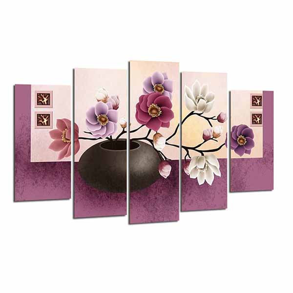 Tranh treo Tường Hoa 3D TB.002- Khung tranh treo tường