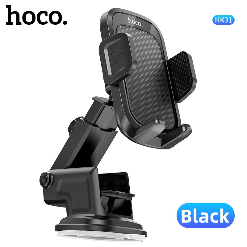 Giá Đỡ Điện Thoại Trên Xe Hơi Dành Cho Hoco Hk31 Đế Hít Xoay 360 Độ Hàng Chính Hãng