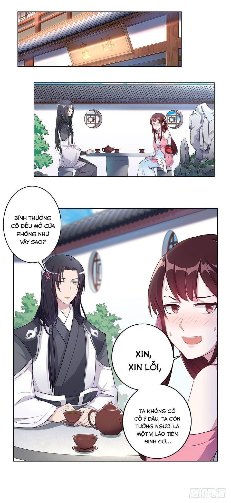 lầu trà thủy sinh mộng chapter 5 2