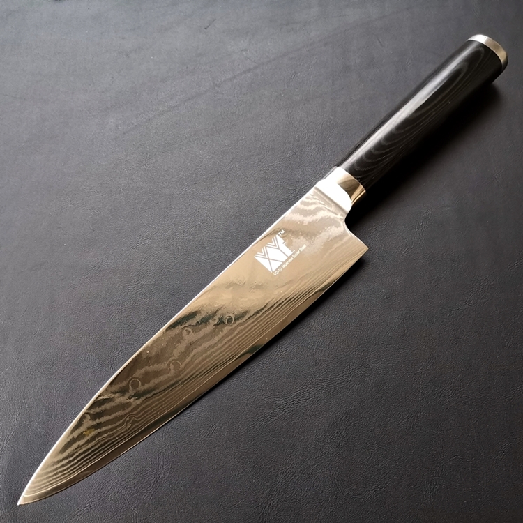 Dao bếp XYj Chef’s Knife 8in VG10 Damascus