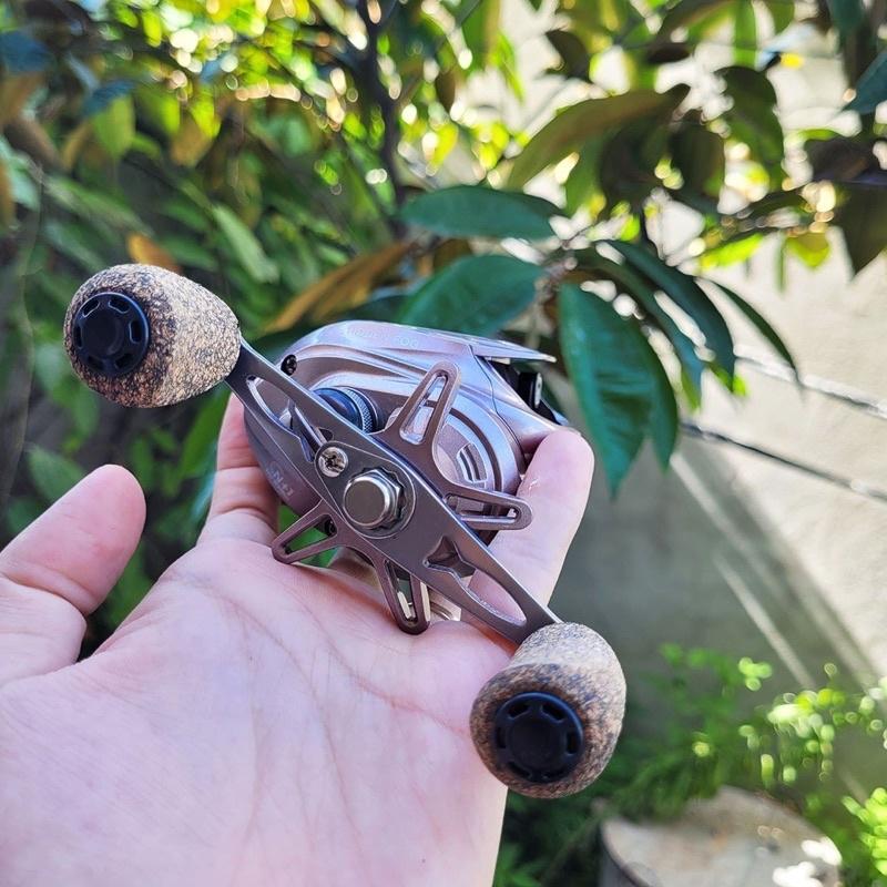 Máy câu lure máy ngang câu cá Hidden Fog có tiếng Drag Click siêu phê