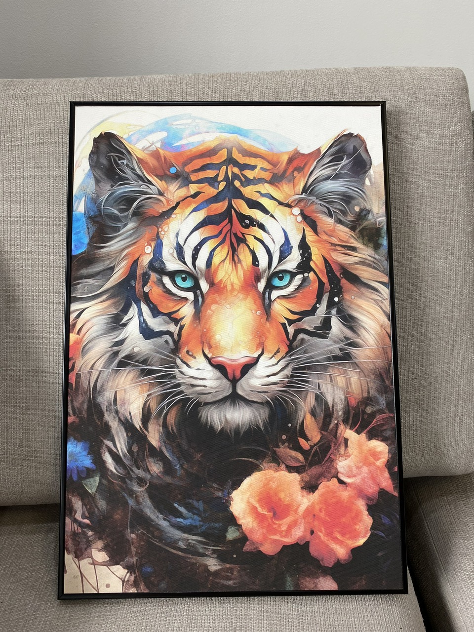 Quà tặng cho tâm | Tuổi Hổ | Tranh canvas nghệ thuật