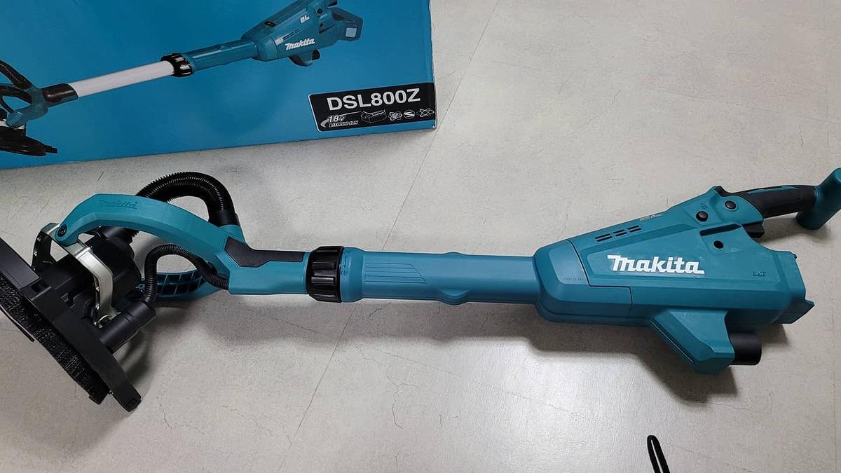 MÁY CHÀ NHÁM TƯỜNG 225 MM (8-7/8&quot;) DÙNG PIN 18V MAKITA DSL800Z (KHÔNG KÈM PIN VÀ SẠC) - HÀNG CHÍNH HÃNG