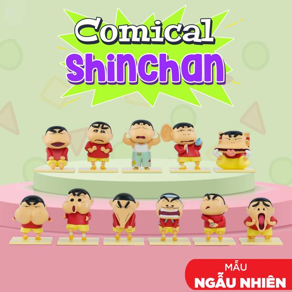 Đồ Chơi Mô Hình Comical Shinchan - 52Toys (Sản Phẩm Bên Trong Là Ngẫu Nhiên)