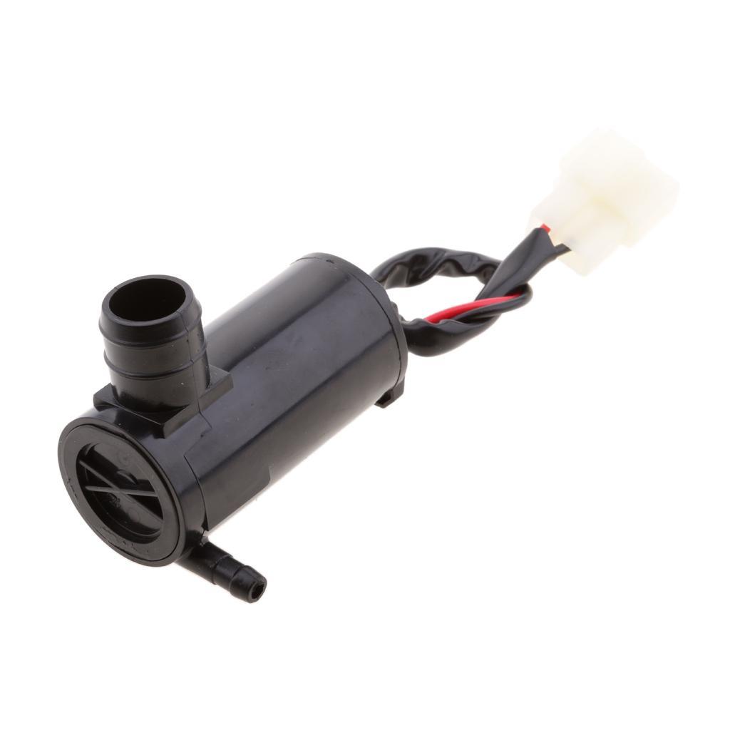 3xUniversal 12V Car Vehicles Windshield Washer Pump Nozzle Motor